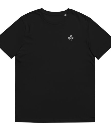 Stick Logo Unisex-Bio-Baumwoll-T-Shirt